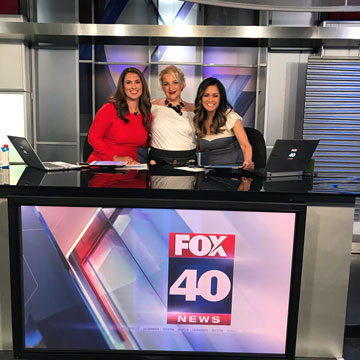 FOX 40 News Beauty Segment